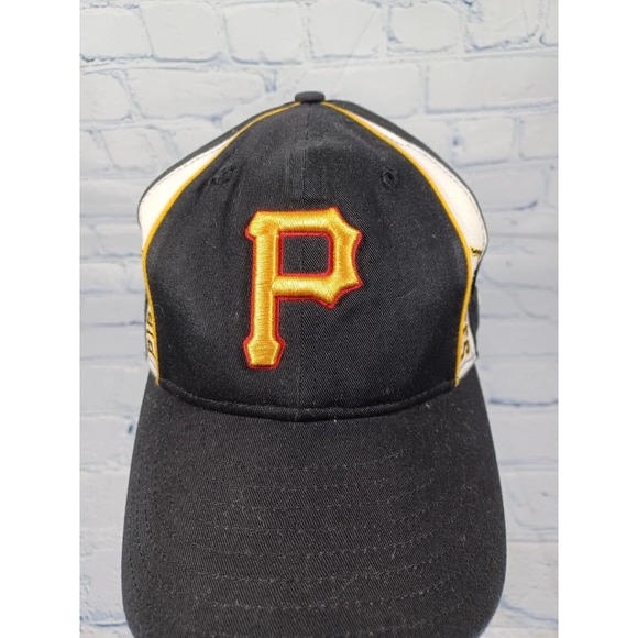 Pittsburgh Pirates MLB‎ New Era Black White Hat Adjustable - Picture 2 of 6